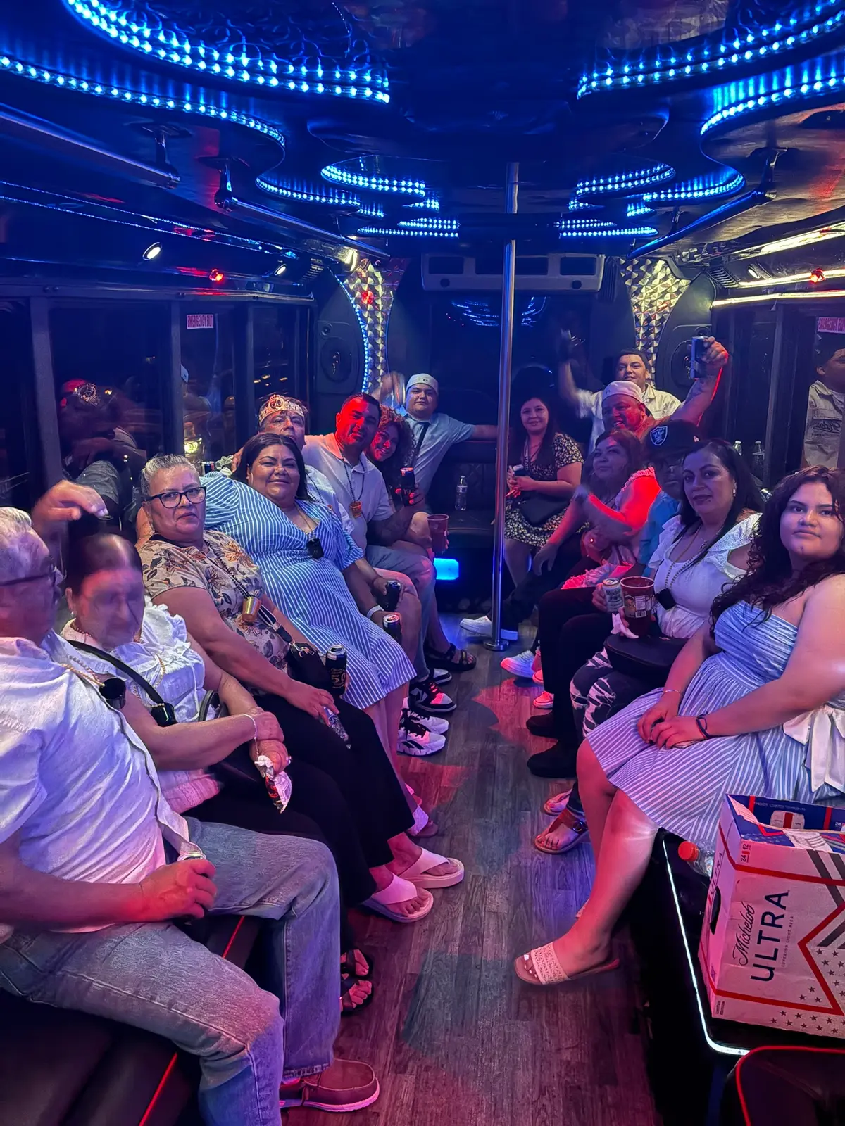 Prom & Homecoming party bus service in Las Vegas